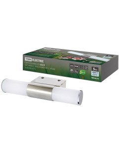 Светильник светодиодный Камбрия 2 CH П 5 Вт 4000 К IP44 для ванной комнаты хром SQ0358 0215 Tdm еlectric