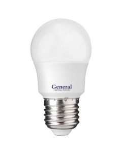 Лампа светодиодная E27 8 Вт 230 В шар 4500 К свет нейтральный белый GLDEN G45F General lighting systems