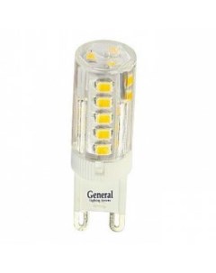 Лампа светодиодная G9 5 Вт 220 В капсула 4500 К свет нейтральный белый GLDEN P General lighting systems