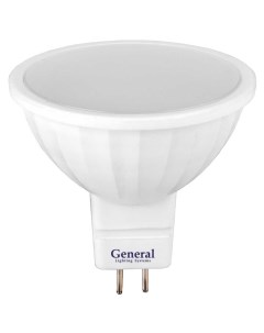 Лампа светодиодная GU5 3 8 Вт 230 В 6500 К свет холодный белый GLDEN MR16 General lighting systems