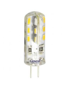 Лампа светодиодная G4 3 Вт 220 В капсула 4500 К свет нейтральный белый GLDEN S General lighting systems