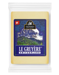 Сыр твердый Грюйер Швейцарский 50 БЗМЖ вес Alpino