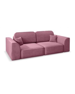 Прямой диван Хилтон 94 120 см Пружинный блок Двуспальные Жесткие Розовый 255 Большое спальное место Первый мебельный