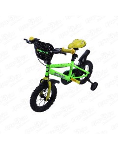 Велосипед детский B12 зелено желтый Champ pro