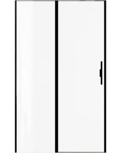 Душевая дверь Priority 120 см 3 31033 BBA стекло прозрачное профиль черный браш Allen brau