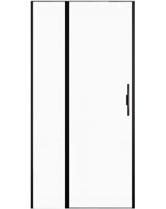 Душевая дверь Priority 100 см 3 31030 BBA стекло прозрачное профиль черный браш Allen brau