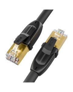 Патч корд FTP кат 6 2м RJ45 RJ45 черный экранированный Greenconnect PROF GCR 52549 Greenconnect (gcr)