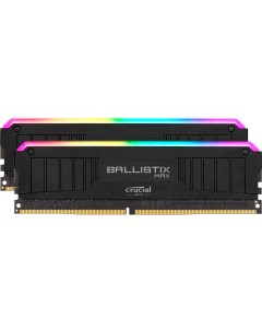 Комплект памяти DDR4 DIMM 16Gb 2x8Gb 4400MHz CL19 1 4V Ballistix MAX RGB Black BLM2K8G44C19U4BL Crucial