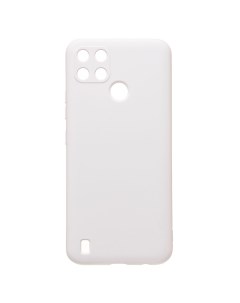 Чехол накладка Full Original Design для смартфона Realme C21Y силикон белый 222746 Activ