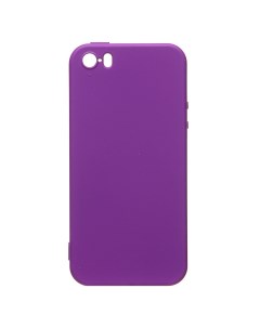 Чехол накладка Full Original Design для смартфона Apple iPhone 5 5s SE силикон фиолетовый 221630 Activ