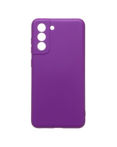 Чехол накладка Full Original Design для смартфона Samsung Galaxy S21FE силикон фиолетовый 221802 Activ