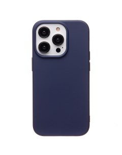 Чехол накладка Full Original Design для смартфона Apple iPhone 14 Pro силикон темно синий 221626 Activ