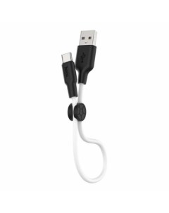 Кабель USB Type C USB 3А 25 см белый plus X21 6931474712448 Hoco