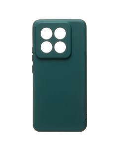 Чехол накладка Full Original Design для смартфона Xiaomi 14 Pro силикон темно зелёный 224919 Activ
