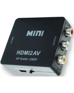 Переходник адаптер HDMI 19F 3xRCA F черный 5 984B Premier