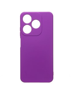 Чехол накладка Full Original Design для смартфона TECNO Spark 10 4G силикон фиолетовый 221828 Activ