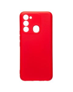 Чехол накладка Full Original Design для смартфона TECNO Spark 8c Spark Go силикон красный 221834 Activ