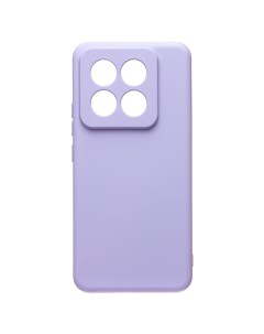 Чехол накладка Full Original Design для смартфона Xiaomi 14 Pro силикон светло фиолетовый 224917 Activ