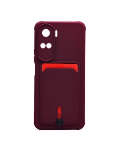 Чехол накладка SC304 для смартфона Huawei Honor 90 lite пластик силикон бордовый 225727 Activ