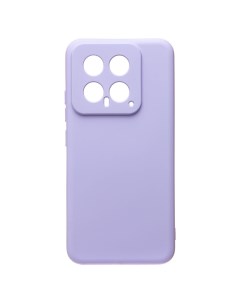 Чехол накладка Full Original Design для смартфона Xiaomi 14 силикон светло фиолетовый 224902 Activ