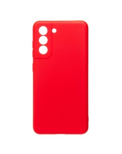 Чехол накладка Full Original Design для смартфона Samsung SM G990 Galaxy S21FE силикон красный 22180 Activ