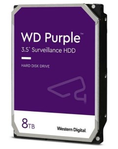 Жесткий диск HDD 8Tb Purple 3 5 5640 об мин 128Mb SATA3 WD84PURU Western digital