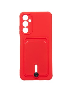 Чехол накладка SC304 для смартфона Samsung SM A057 Galaxy A05s пластик силикон красный 223977 Activ