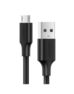 Кабель переходник адаптер USB Micro USB экранированный быстрая зарядка 2 м черный US289 60138_ Ugreen