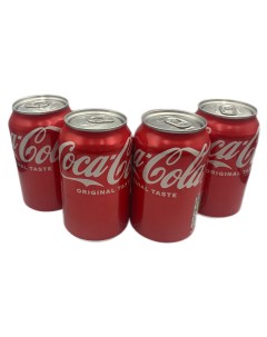 Газированный напиток Classic 330 мл x 4 шт Coca-cola