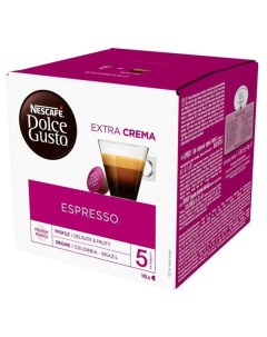Эспрессо кофе в капсулах 16 капсул 3упаковки Nescafe dolce gusto