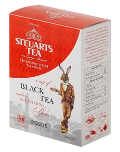 Чай черный листовой black tea pekoe 250 г Steuarts
