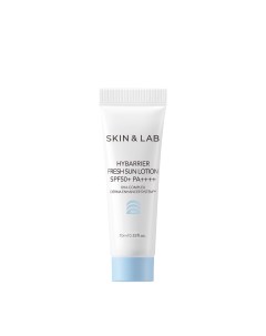 Увлажняющий солнцезащитный крем для лица Hybarrier Fresh Sun Lotion SFP50 PA 10 мл Skin&lab