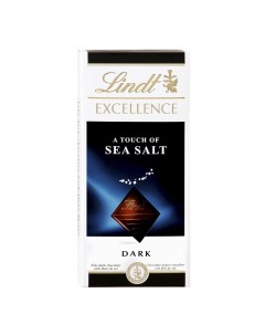 Шоколад Excellence темный с солью 100 г Lindt