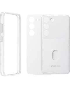 Чехол для Galaxy S23 Frame Case белый EF MS911CWEGRU Samsung
