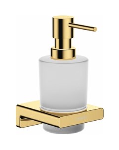 Дозатор для жидкого мыла AddStoris 200 мл полированное золото матовое стекло 41745990 Hansgrohe