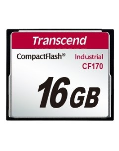 Промышленная карта памяти CompactFlash 16GB TS16GCF170 Industrial High Speed 170X Transcend