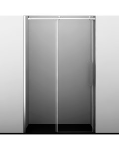 Душевая дверь Dinkel 58R05 1200х2000 прозрачное стекло профиль серебро Wasserkraft