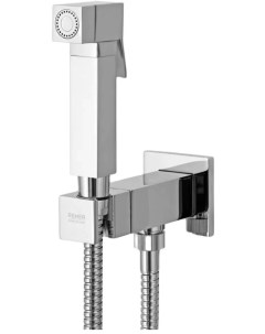 Гигиенический душ Qubika Q64 со смесителем хром Remer