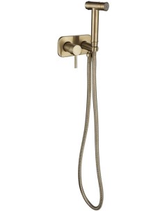 Гигиенический душ Metropoli 060115 OrSp со смесителем золотой матовый Altrobagno