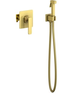 Гигиенический душ Torne 4389 17SM со смесителем золотой матовый Timo