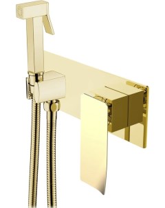 Гигиенический душ Q 147 GG 2 со смесителем золотой Boheme