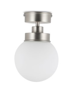 Светильник потолочный Kron FR5339CL 01N влагозащищенный по лампу цвет серебро Без бренда