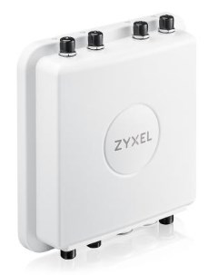 Уличная точка доступа NebulaFlex Pro WAX655E WiFi 6 802 11a b g n ac ax 2 4 и 5 ГГц внешние N type а Zyxel