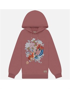 Женская толстовка Goldfish Floral Wave Printed Hoodie Evisu