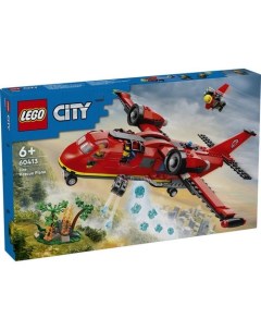Конструктор City 60413 Пожарно спасательный самолет Lego