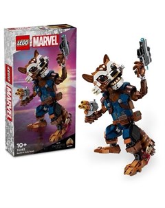 Конструктор Marvel 76282 Енот ракета Lego
