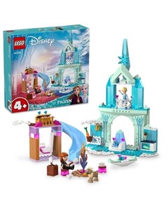 Конструктор Disney Princess 43238 Ледяной замок Эльзы Lego