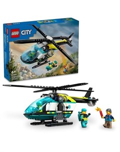 Конструктор City 60405 Аварийно спасательный вертолет Lego