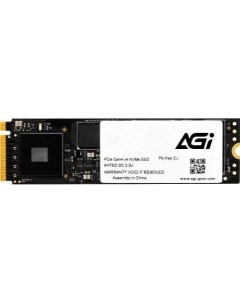 SSD накопитель AI838 M 2 2280 PCIe 4 0 x4 1TB 1T0G44AI838 Agi