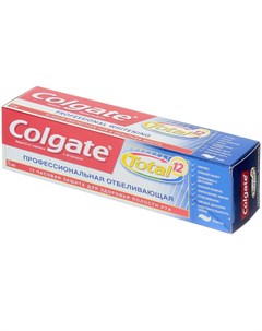 Зубная паста Total 12 Профессиональная Отбеливающая 75 мл Colgate